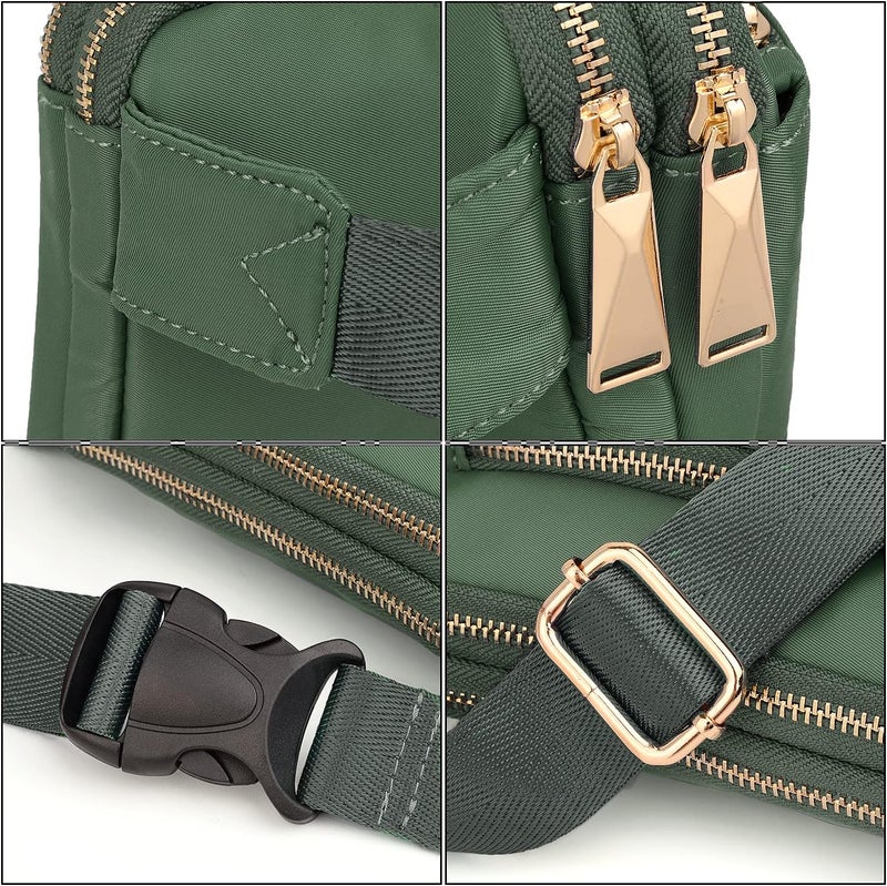 UTO Fanny Pack for Women Crossbody Trendy Fashion Belt Purse Chest Waist Hip Bumbag for Outdoor Shopping Travel Hiking - Image 5